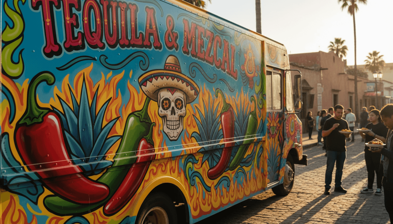 Tequila & Mezcal Mexican food truck